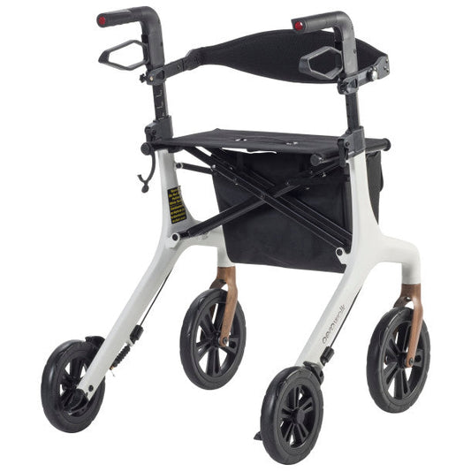 AeroWalk ™ Ultra-Lite Rollator, White