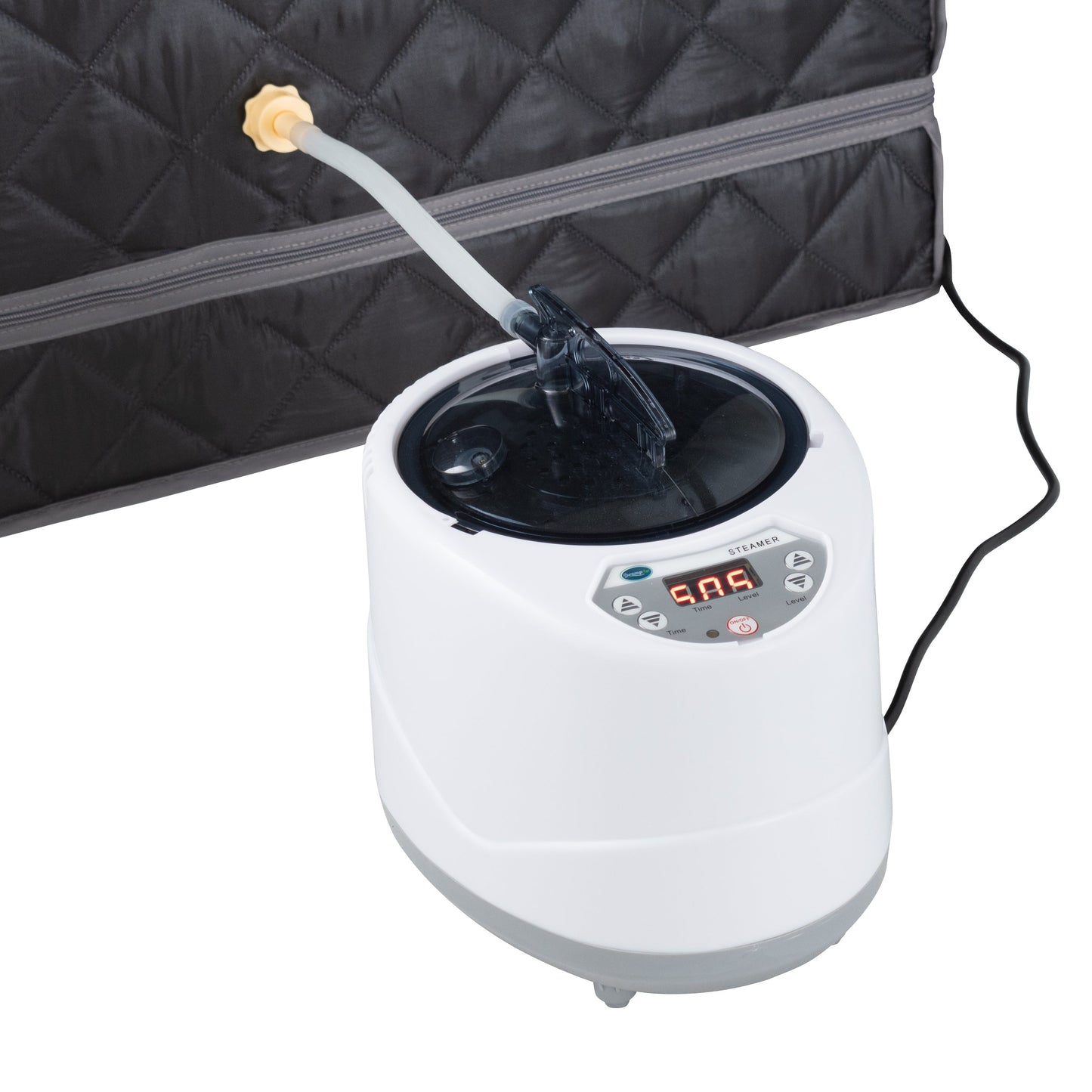 Durasage Portable Full Body Steam Sauna for at Home | 1200W 2.6L Steam Generator Including Remote Control | Portable Chair (1-Person)