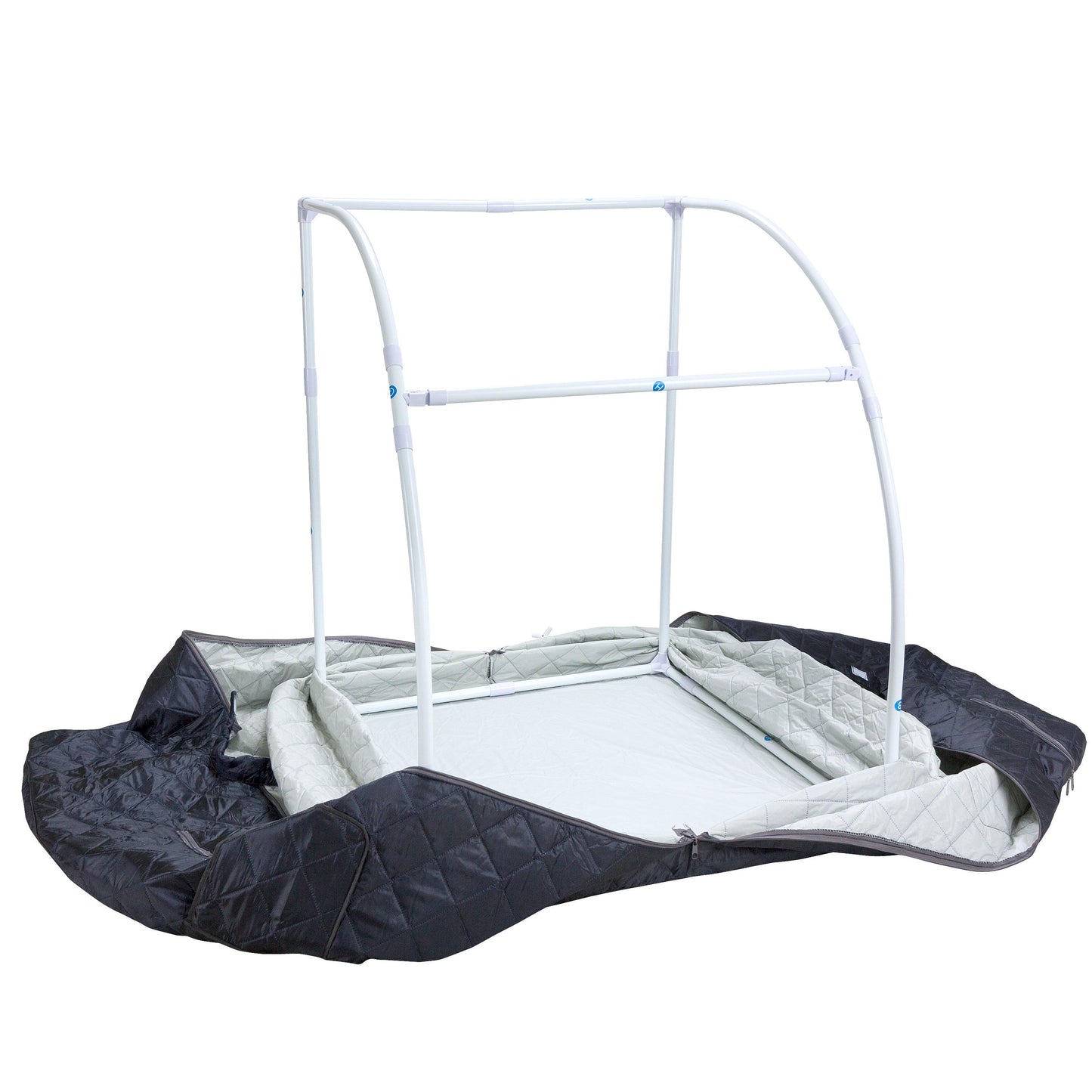 Oversized Portable Steam Sauna for Weight Loss, Detox & Relaxation at Home, Chair Included - Dark Blue