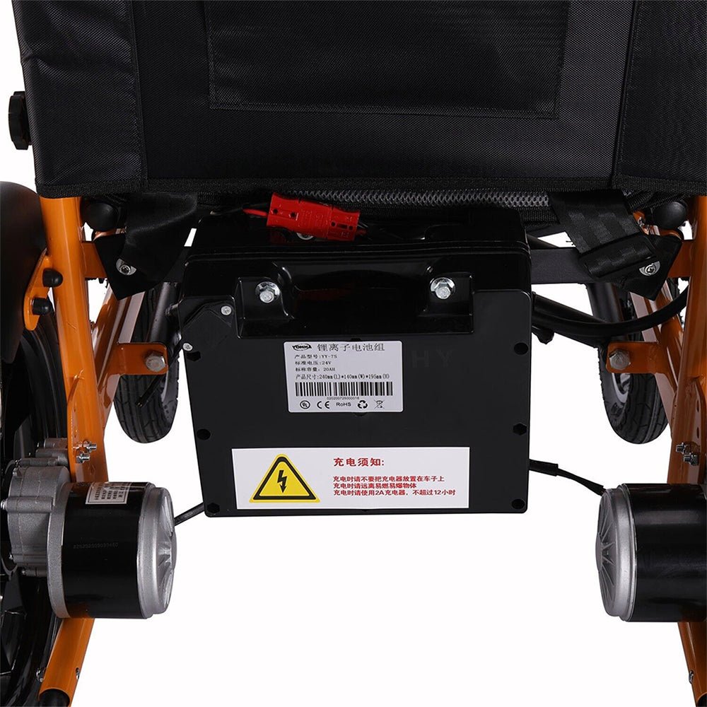 18-Inch Heavy-Duty 500W Electric Mobility Power Wheelchair, 265LBS (98471625)