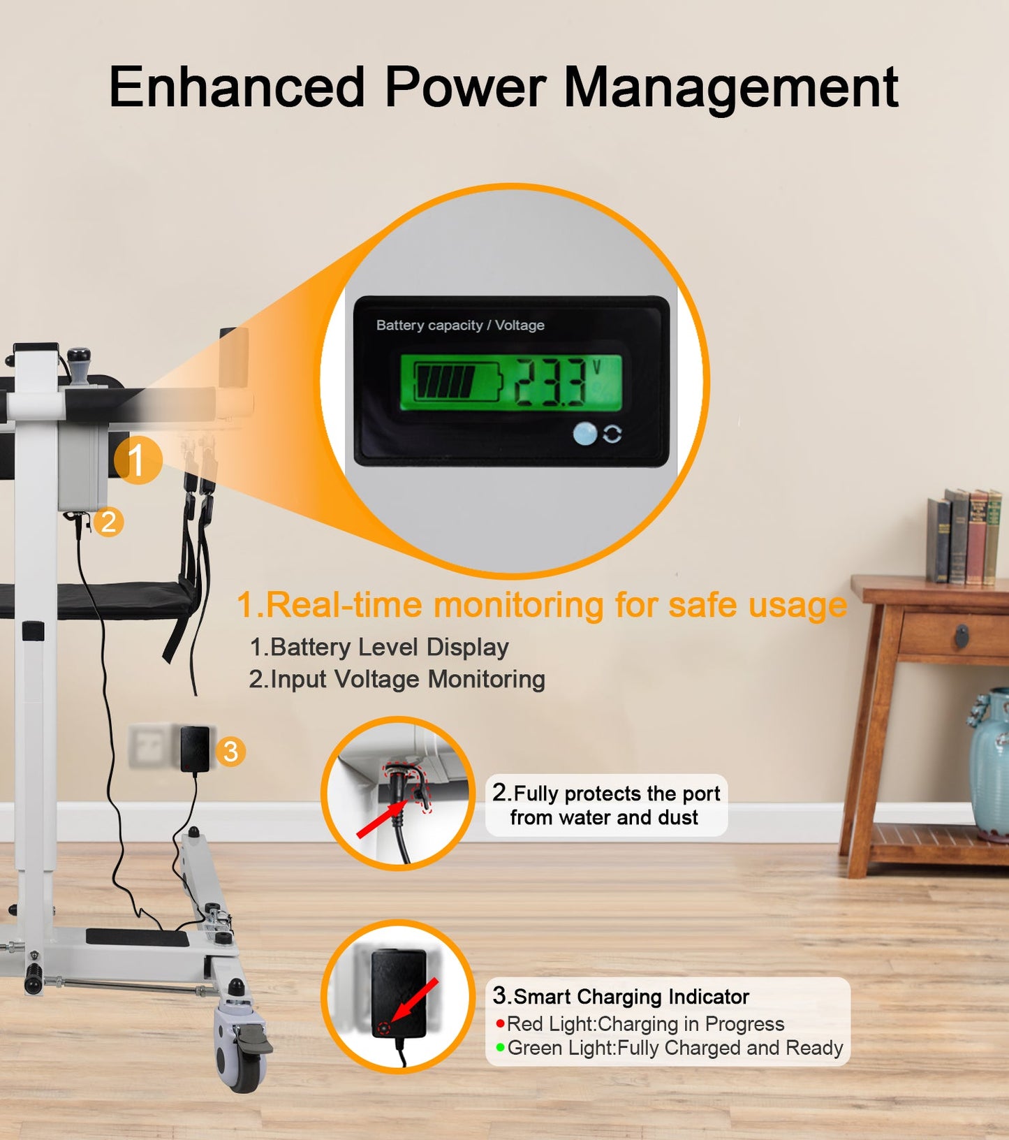 Electric Lift Transfer Patient to Car, Transport Device for Elderly Home Use, Disability Aid Product for Adults, Caregiver Supplies