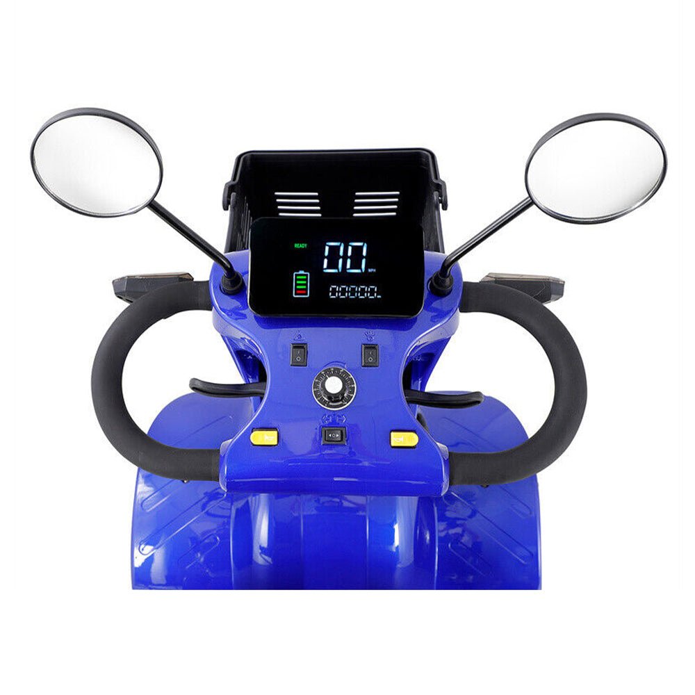 Zvg 4-Wheel Heavy-Duty 48V20AH Electric All-Terrain Mobility Scooter, 500W (SAK93647)