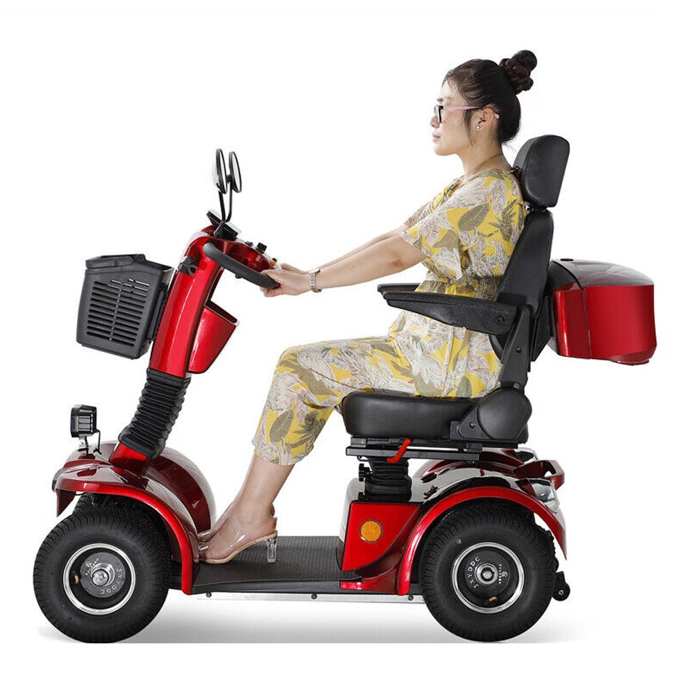 Zvg 4-Wheel Heavy-Duty 48V20AH Electric All-Terrain Mobility Scooter, 500W (SAK93647)