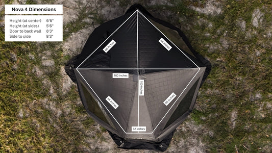 Nova 4 Sauna Tent Elite Experience Package (4-person)