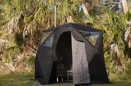 Nova 4 Sauna Tent Elite Experience Package (4-person)