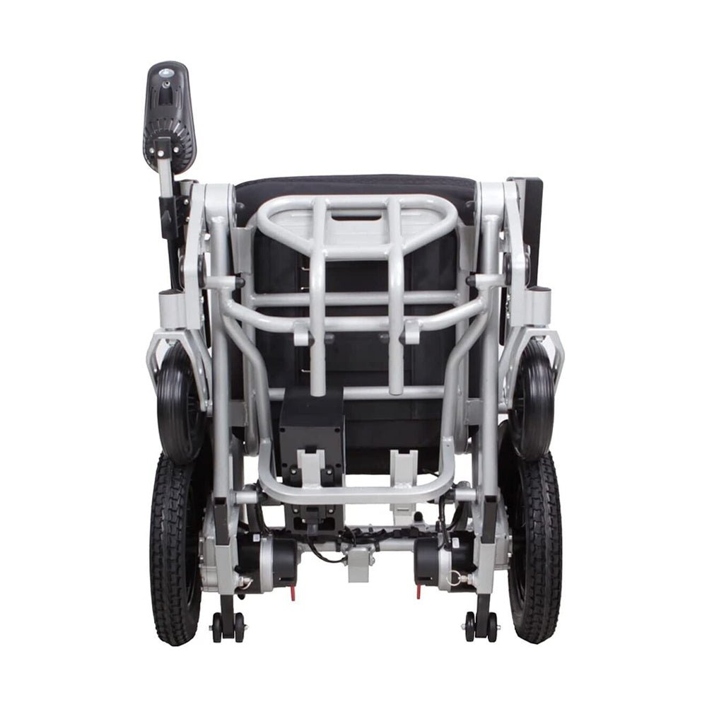 Acurest Premium Electric Aluminum Alloy Portable Folding Wheelchair, 500W (SAK37275)