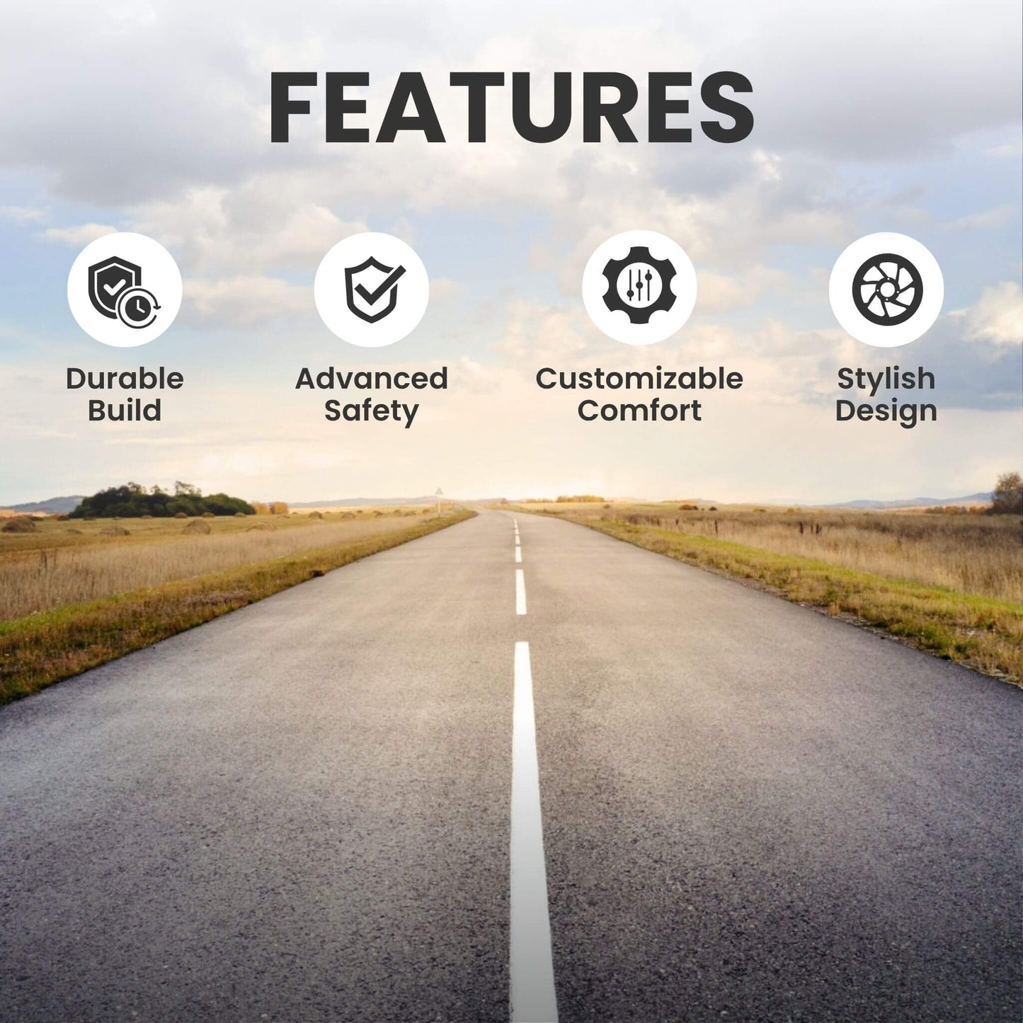 Bespoke Legacy Premium Electric Mobility Scooter With Electronic Speed Control, 400LBS (SAK36952)