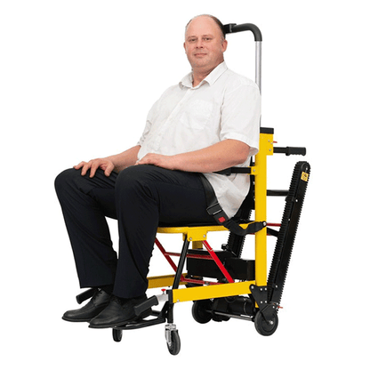 Motivo Heavy-Duty Electric Motorized Handicap Elderly EMS Home Stair Climbing Wheelchair Lift, 350LBS [FDA-Approved] (SAK54615)