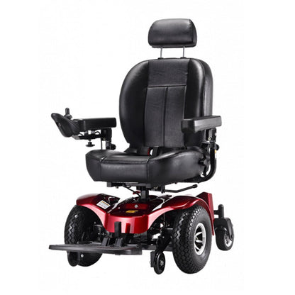 Freerider USA Apollo II 33/50AH Heavy Duty 2WD All Terrain Electric Powered Wheelchair, 470LBS (SAK95861)