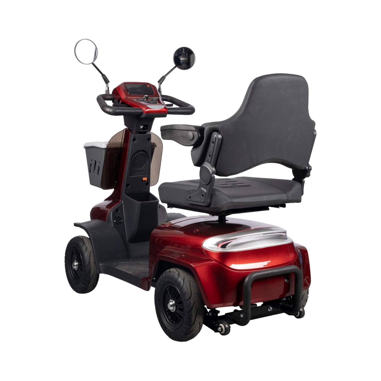 Heavy-Duty 4-Wheel Mobility Scooter With Dual-Brake System For Seniors & Adults (SAK97310)