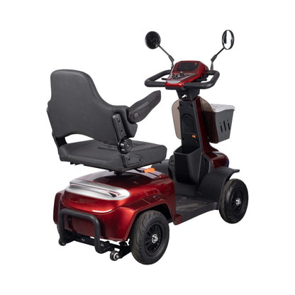 Heavy-Duty 4-Wheel Mobility Scooter With Dual-Brake System For Seniors & Adults (SAK97310)