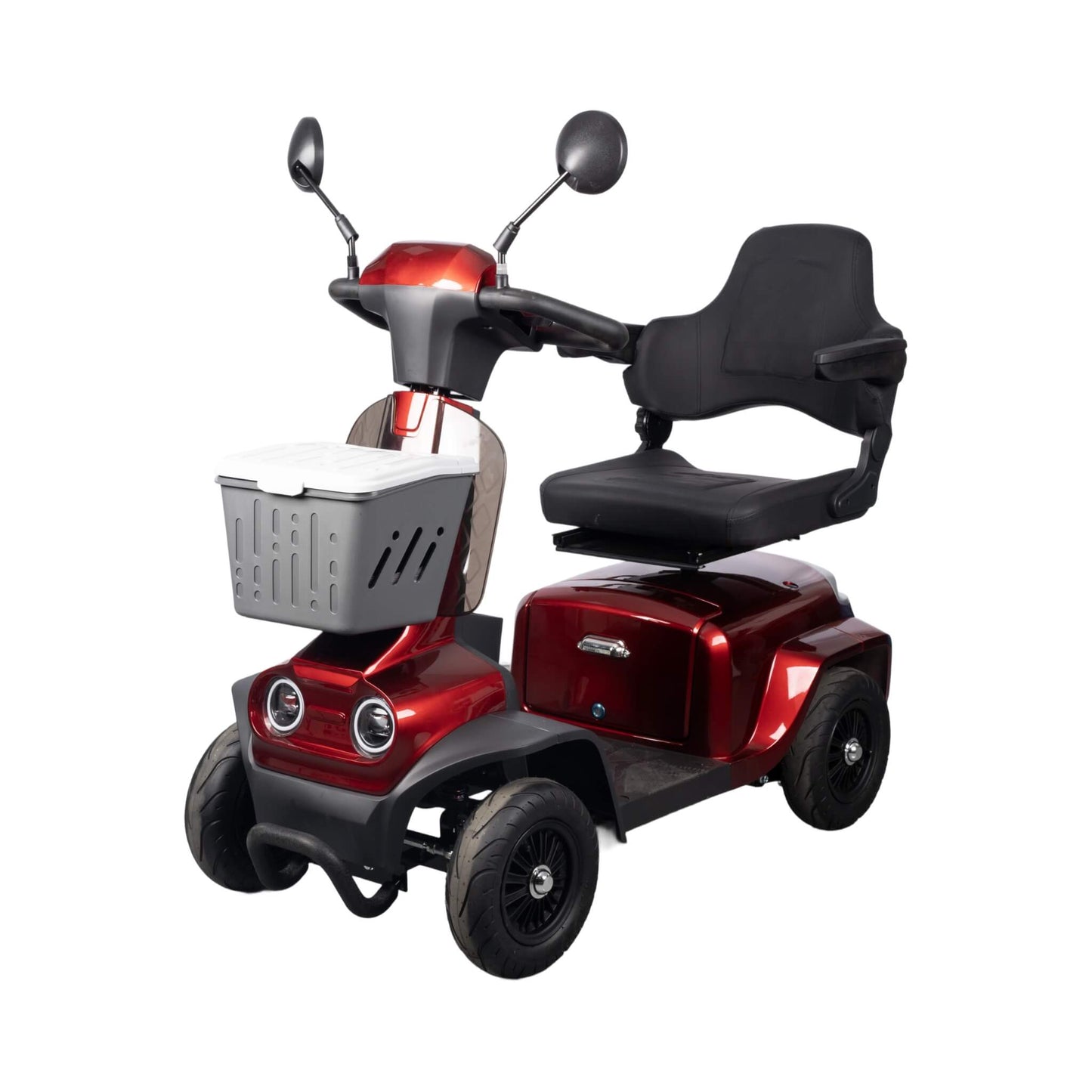 Heavy-Duty 4-Wheel Mobility Scooter With Dual-Brake System For Seniors & Adults (SAK97310)