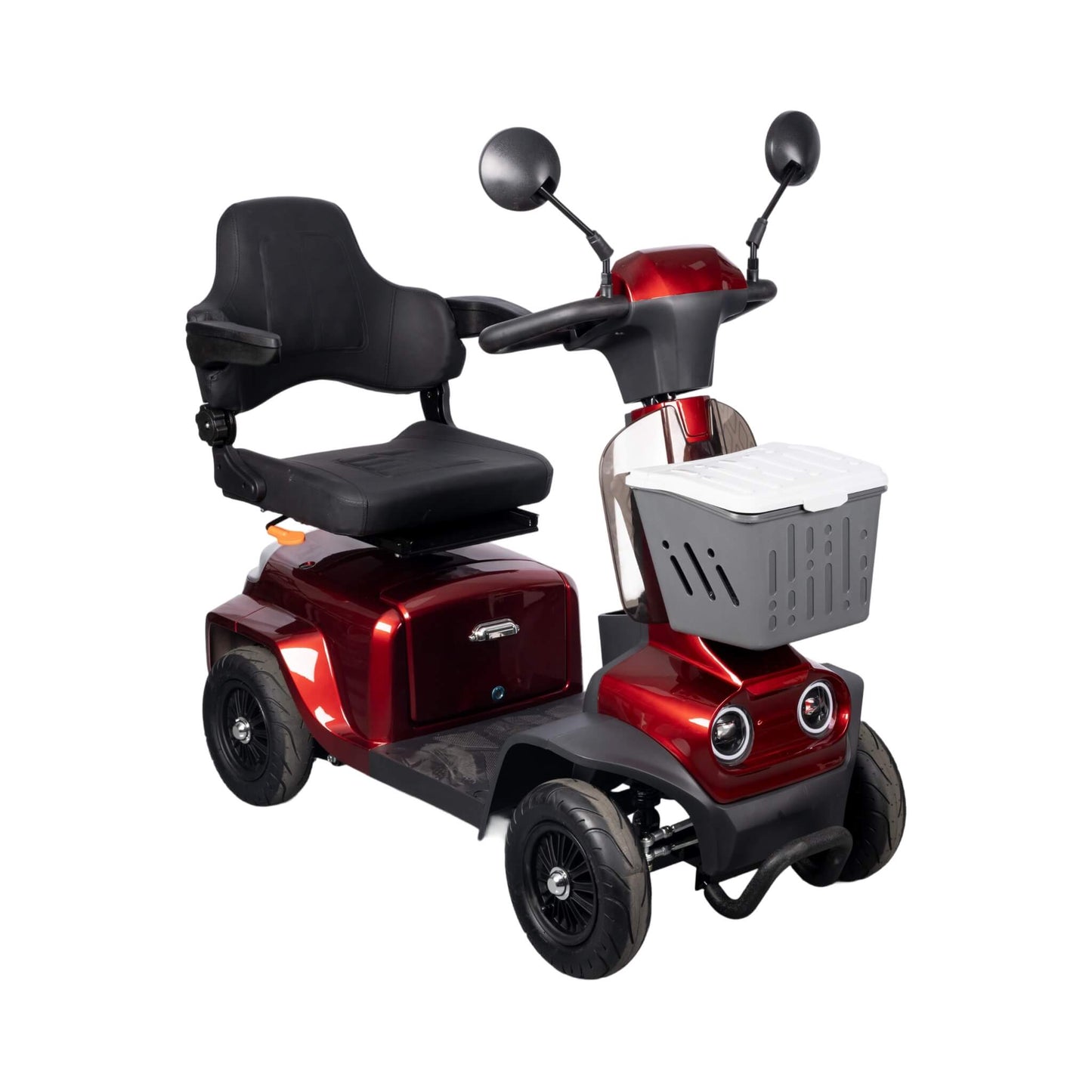 Heavy-Duty 4-Wheel Mobility Scooter With Dual-Brake System For Seniors & Adults (SAK97310)