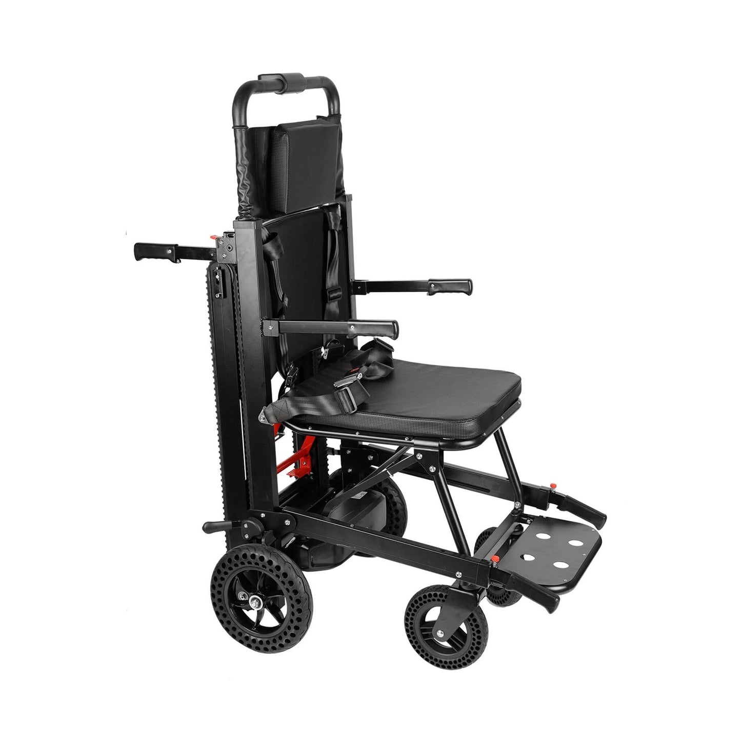 Motivo Heavy-Duty Electric Foldable Stair Climbing Wheelchair, 450LBS [FDA-Approved (SAK92801)