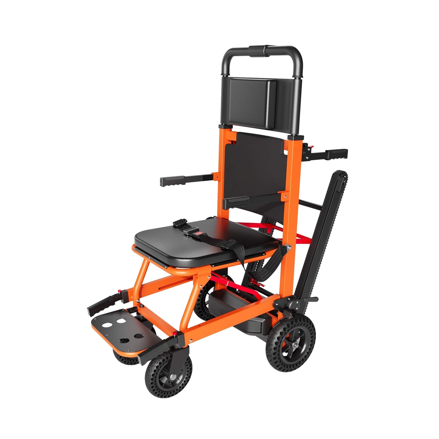 Motivo Heavy-Duty Motorized Stair Climbing Wheelchair, 440LBS [FDA-Approved] (SAK47103)