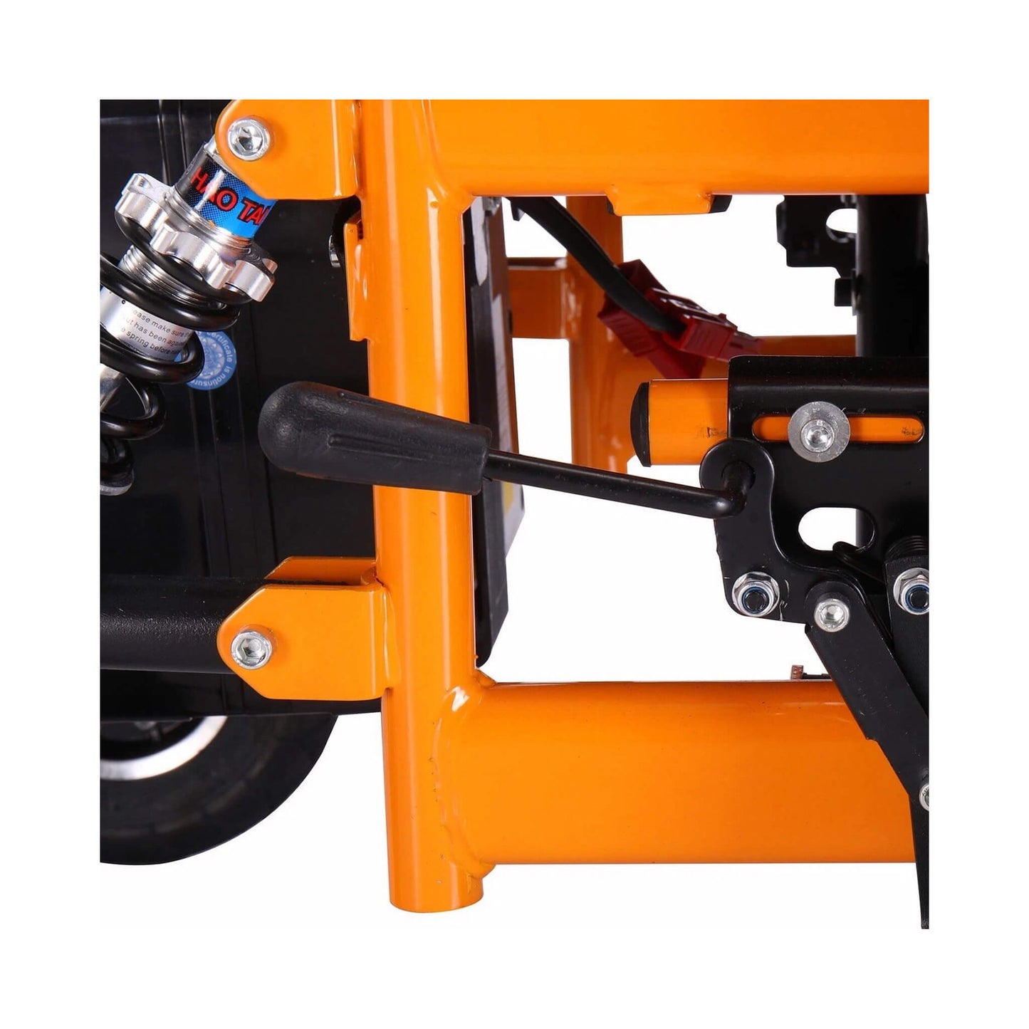 Motivo Heavy-Duty Ultralight All-Terrain Electric Airplane-Approved Foldable Wheelchair, 300LBS (SAK63147)