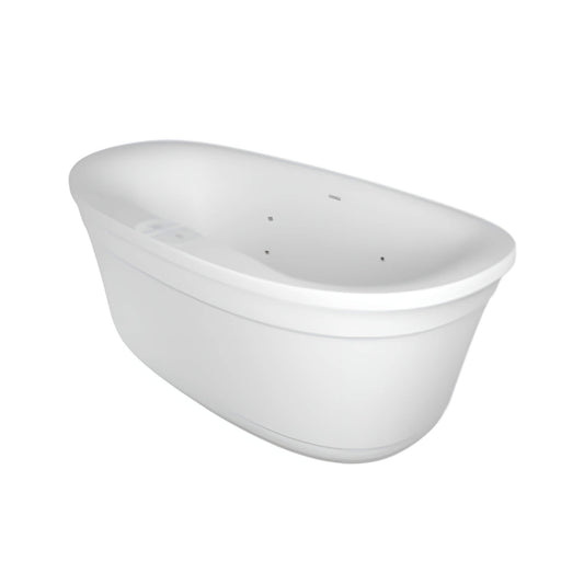 Jacuzzi Arga 67" Classic Swirlpool™ Whirlpool Bathtub [JAGF6735PCL6IPW/M] (SAK85401)