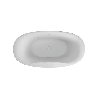 Jacuzzi Arga 67" Classic Swirlpool™ Whirlpool Bathtub [JAGF6735PCL6IPW/M] (SAK85401)