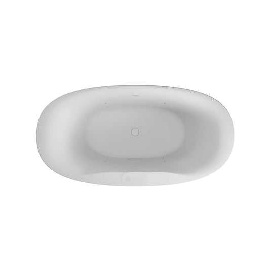 Jacuzzi Arga 67" Classic Swirlpool™ Whirlpool Bathtub [JAGF6735PCL6IPW/M] (SAK85401)