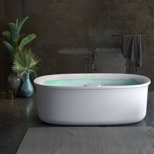 Jacuzzi Arga 69" Freestanding Whirlpool Bathtub [JAGF6934PCL6IPW/M] (SAK85921)