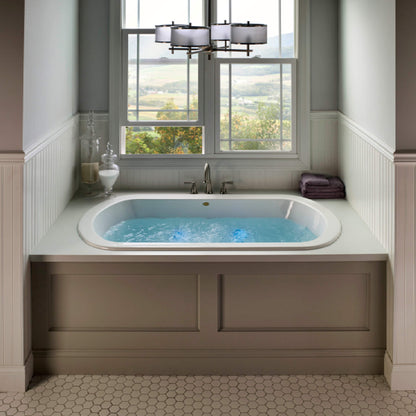 Jacuzzi Duetta 66" Premium Undermount Whirlpool Bathtub [JDUE6636WCR2H] (SAK36096)