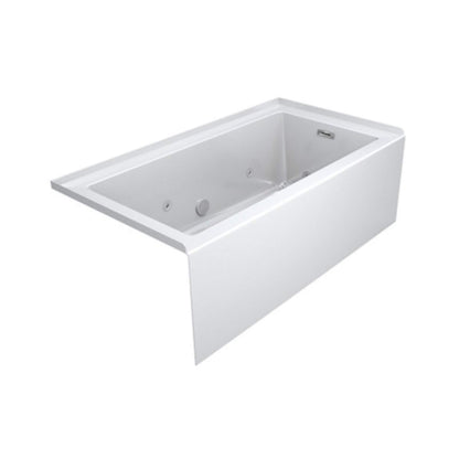 Jacuzzi Linea 60" Rectangle Whirlpool Bathtub [JLNS6030WRL2HXWW/WC] (SAK84031)