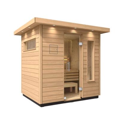 Kohler C2 Outdoor Douglas Fir Scandinavian Spruce Sauna Kit (SAK25973)