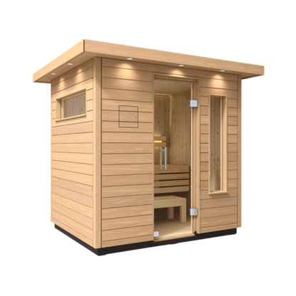Kohler C2 Outdoor Douglas Fir Scandinavian Spruce Sauna Kit (SAK25973)