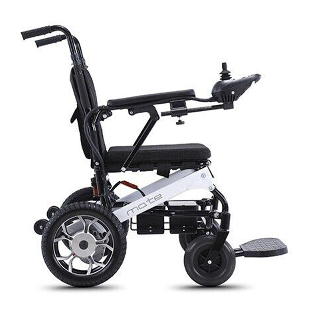 Mate Lightweight Foldable Electric Dual Motor Power Motorized Mobility Wheelchair, 250LBS (SAK79245)