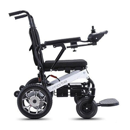 Mate Lightweight Foldable Electric Dual Motor Power Motorized Mobility Wheelchair, 250LBS (SAK79245)