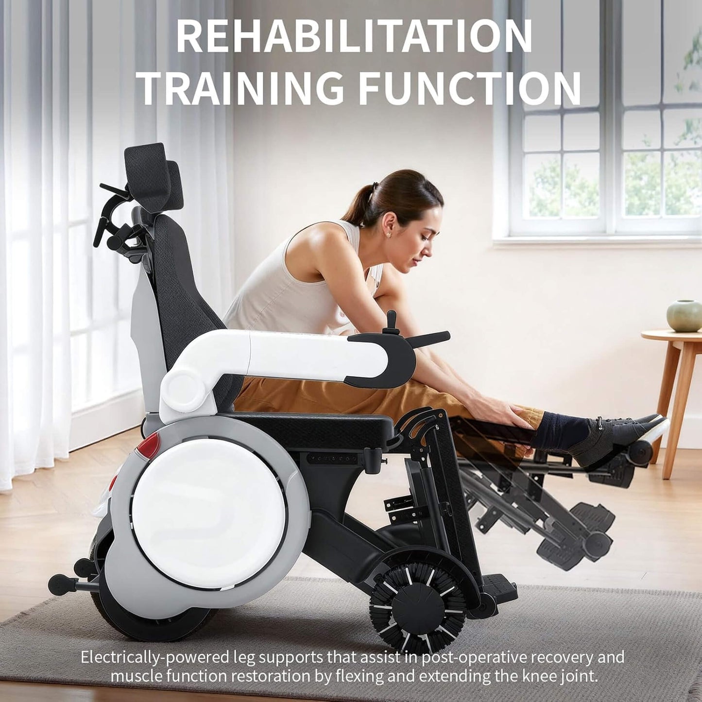 Motivo One-Touch Zero Gravity Electric Folding Wheelchair [FDA-Approved] (SAK20968)