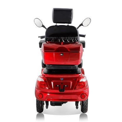 Zvg Premium 4-Wheel Electric Motorized Adults Travel Mobility Scooter For Adults, 800W (SAK94712)