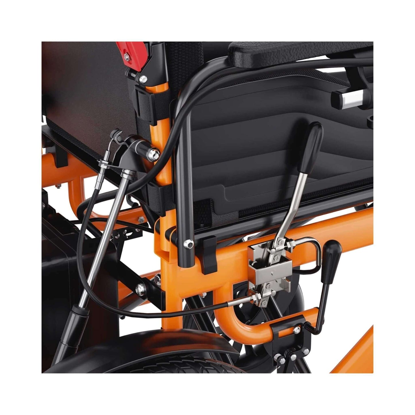 Motivo Premium Lightweight Electric Full Reclining Motorized Foldable Wheelchair (SAK91516)