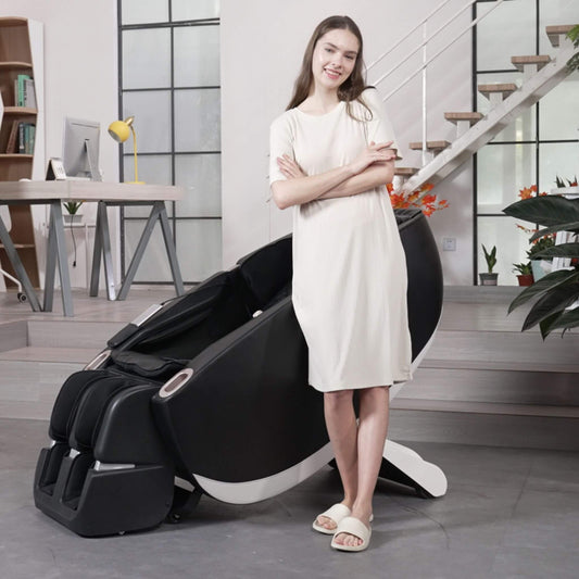 Rovix Premium Zero Gravity Full Body Multifunction Massage Chair With Auto Body Scan (SAK72182)