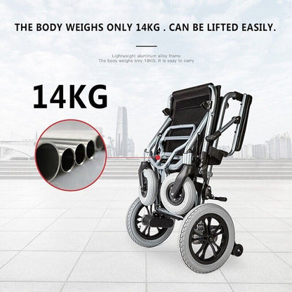 Pride D3-C 24V/10AH Electric Motorized Folding Wheelchair, 300W (SAK97523)