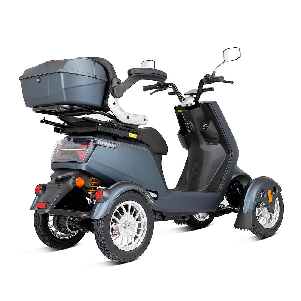 Zvg Heavy-Duty 1000W 60V/20AH Four Wheel All-Terrain Travel Mobility Scooter, 440LBS (SAK91645)