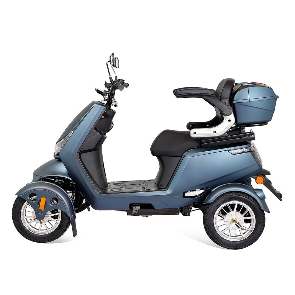 Zvg Heavy-Duty 1000W 60V/20AH Four Wheel All-Terrain Travel Mobility Scooter, 440LBS (SAK91645)