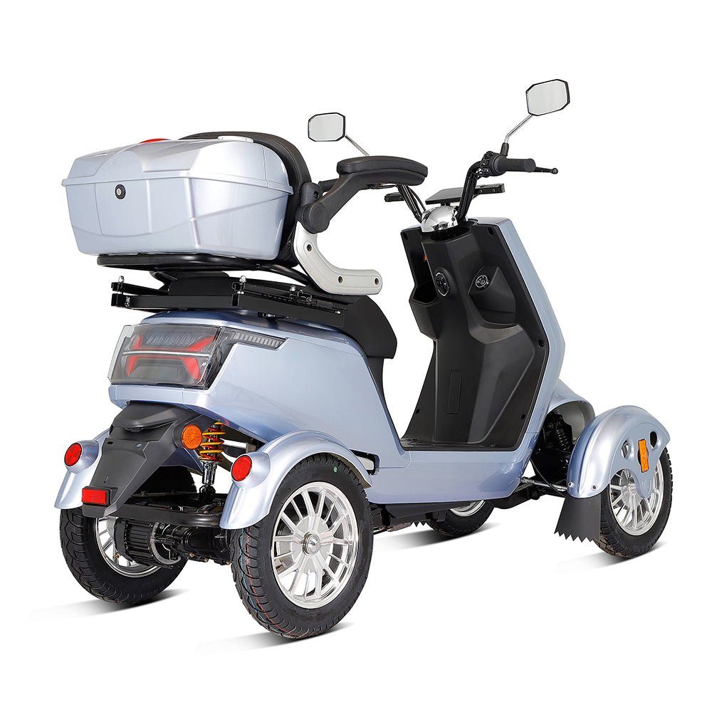 Zvg Heavy-Duty 1000W 60V20AH Four Wheel All-Terrain Travel Mobility Scooter, 440LBS (SAK97245)