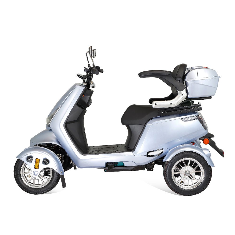 Zvg Heavy-Duty 1000W 60V20AH Four Wheel All-Terrain Travel Mobility Scooter, 440LBS (SAK97245)