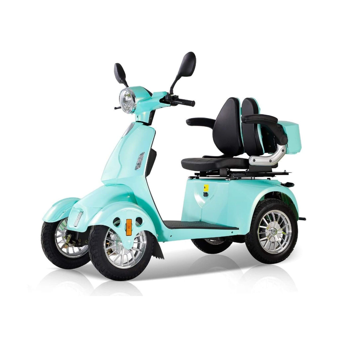 Zvg Heavy-Duty 800W 60V/20AH Four Wheel All-Terrain Travel Mobility Scooter For Adults And Seniors, 500LB (SAK97156)