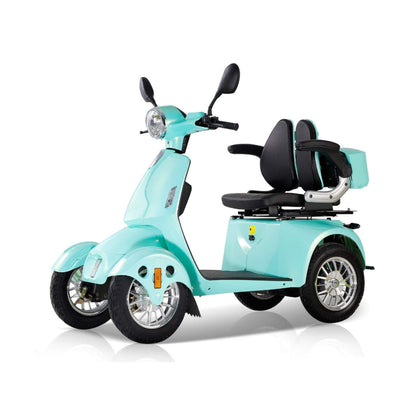 Zvg Heavy-Duty 800W 60V/20AH Four Wheel All-Terrain Travel Mobility Scooter For Adults And Seniors, 500LB (SAK97156)